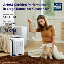 Load image into Gallery viewer, Smart 3-Stage HEPA Air Purifier with Auto Mode for Large Spaces - White Finish