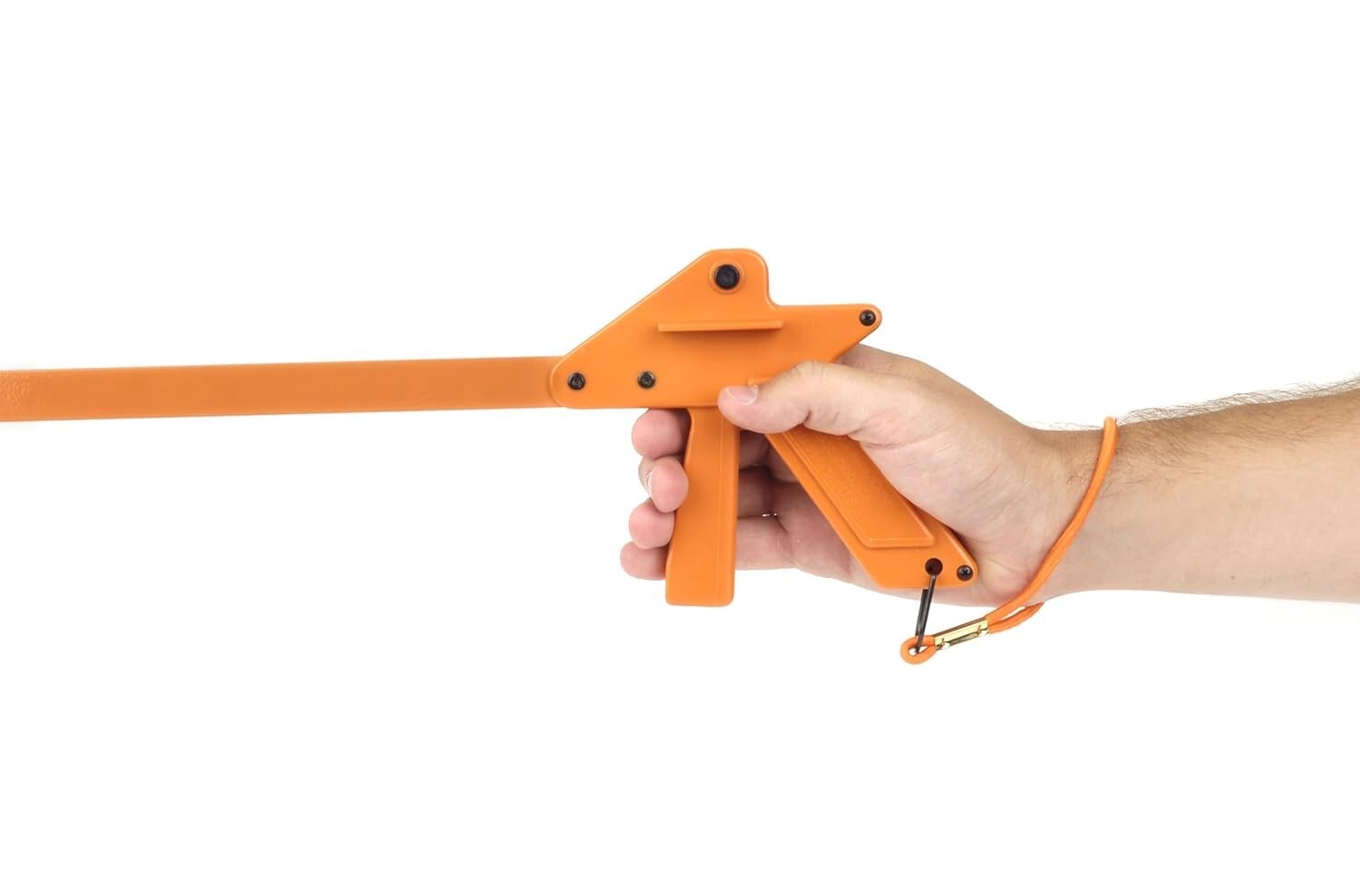 Durable 33" Litter Grabber with Orange Handle - Perfect for Indoor/Outdoor Use