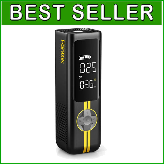 150 PSI Cordless Tire Inflator with LED Display - Inflate Any Tire in 1 Minute