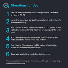 Load image into Gallery viewer, Essential 3-Part Winter Pool Closing Kit - Maintains Water Quality &amp; Clarity