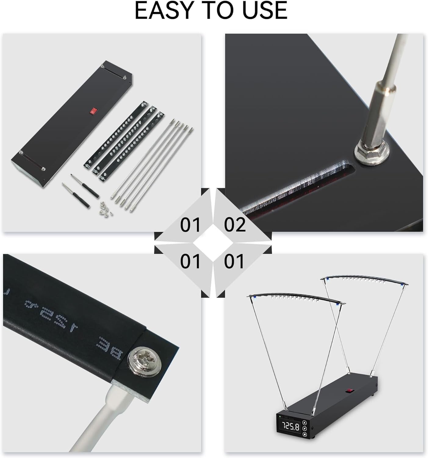 High-Sensitivity Rifle & Archery Speed Tester - Ballistic Chronograph with LCD