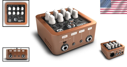 Acoustic Pocket Amp Preamp - Ultimate Sound Control for Guitarists and Bassists