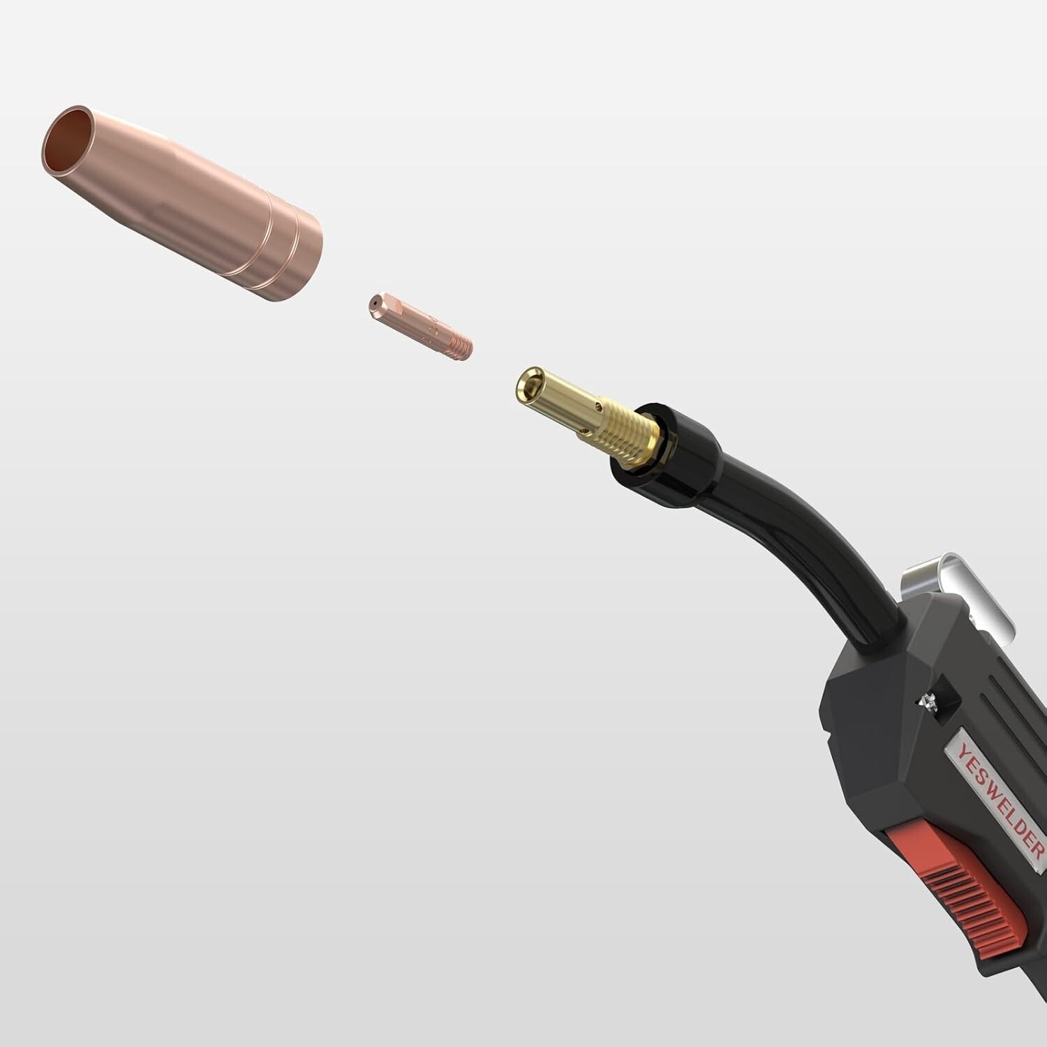 8FT 100A MIG Welding Gun for Clarke 130EN 180EN - Complete Replacement Torch