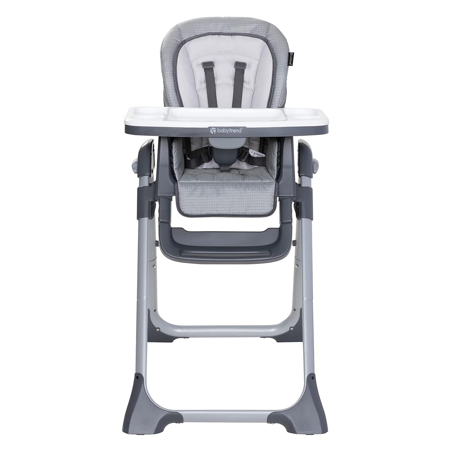 Sit Right 2.0 3-in-1 High Chair in Cozy Grey - Dishwasher-Safe & Adjustable