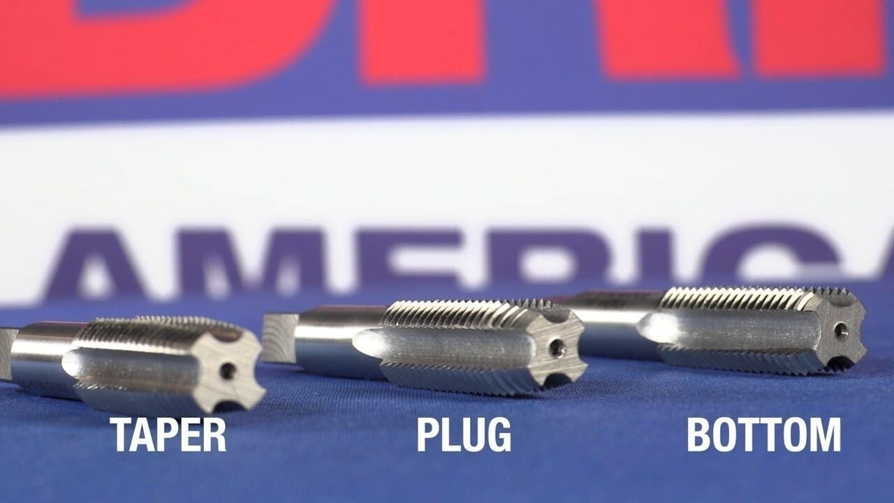 1-3/8"-12 Carbon Steel Taper Tap - Essential Tool for Thread Restoration