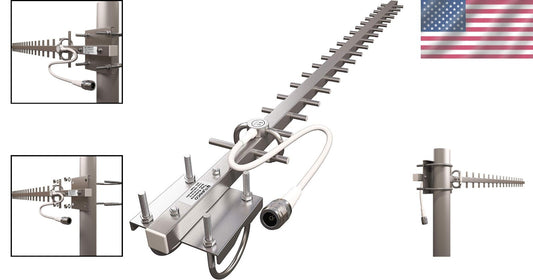 Weatherproof 2.4GHz Yagi Antenna - 17dBi High Gain for Reliable Connectivity