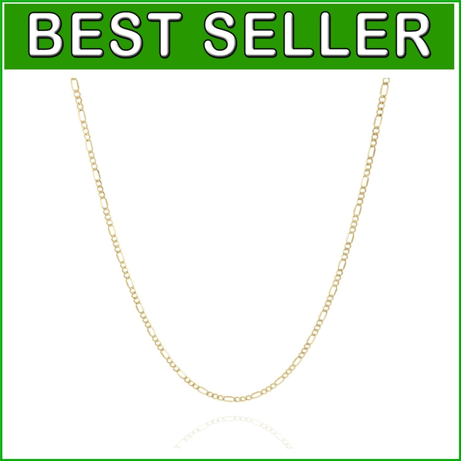 Customizable 14K Solid Yellow Gold Filled Necklaces - Multiple Widths Available