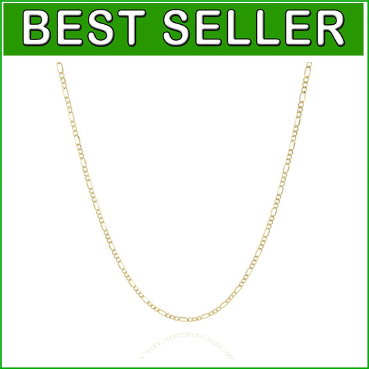 Customizable 14K Solid Yellow Gold Filled Necklaces - Multiple Widths Available