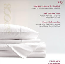 Load image into Gallery viewer, Soft &amp; Luxurious 800 TC Egyptian Cotton King Fitted Sheet - 16 in Deep Pockets