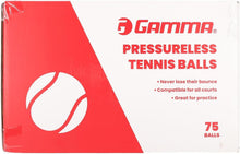 Load image into Gallery viewer, Pressureless Tennis Balls for Practice &amp; Training - 75 Pack, High Visibility