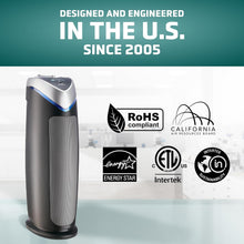 Load image into Gallery viewer, Compact and Powerful HEPA Air Purifier for Homes &amp; Offices, 740 sq. ft. Coverage