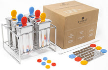 Load image into Gallery viewer, BPA-Free Popsicle Makers with Silicone Seals - Durable Stainless Steel Design