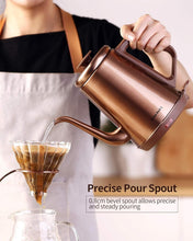 Load image into Gallery viewer, Rapid Boil Electric Kettle 1.0L with Gooseneck Spout &amp; Auto Shut-Off Protection