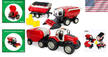 Load image into Gallery viewer, Farm Toy Tractor &amp; Harvester Playset - 18 Pc Interactive Learning Fun for Kids