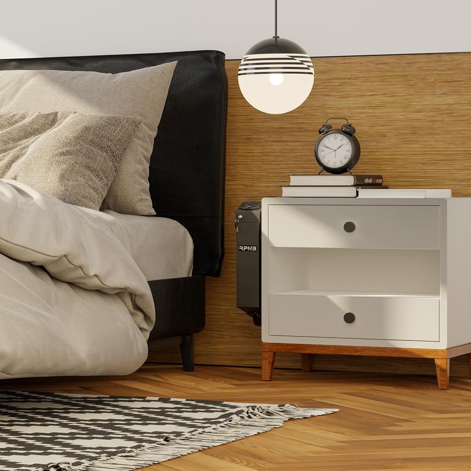 Quick Access Biometric Handgun Safe - California Certified & Anti-Theft Design