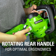 Load image into Gallery viewer, Professional 40V Cordless Hedge Trimmer with Steel Blades - Easy Maneuverability