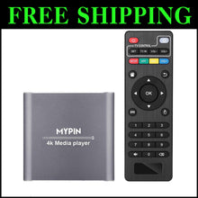 Load image into Gallery viewer, Ultra HD 4K Media Player with Dual USB &amp; Optical Output for Home Theater