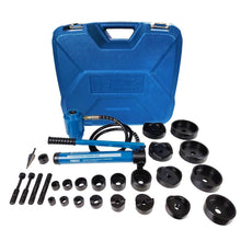 Load image into Gallery viewer, TEMCo 4" Hydraulic Hole Cutter: 10 Dies for Accurate Electrical Installations