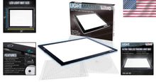 Load image into Gallery viewer, Ultra-Thin 17x24" Portable Dimmable Lightboard - Ideal for Crafting &amp; Drawing
