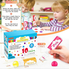 Load image into Gallery viewer, Kid-Friendly Washable Dot Markers Set with Dual Activity Books for Endless Fun