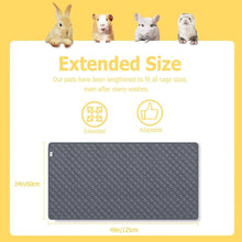 Load image into Gallery viewer, Premium Anti-Slip Guinea Pig Bedding - Reusable 4 Pack for Midwest Cages