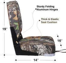 Load image into Gallery viewer, Durable Marine-Grade Vinyl Boat Seats - Ergonomic Pair with Easy Installation