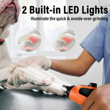 Load image into Gallery viewer, Advanced Electric Dog Nail Grinder - 2000mAh Rechargeable &amp; Quiet Operation