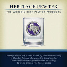 Load image into Gallery viewer, Stephen F. Austin University 14 oz Pewter Old Fashion Rocks Glass - Unique Gift