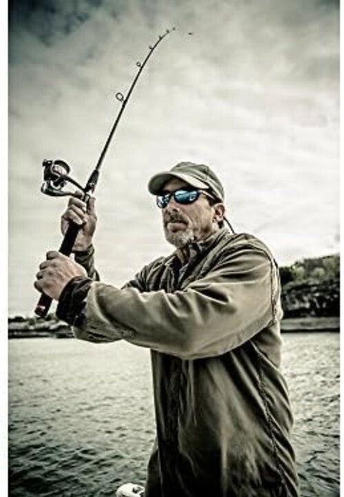 Lightweight 6’6” GX2 Spinning Rod - 6-15lb Line Rating, Ideal for All Fishing