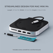 Load image into Gallery viewer, Optimized Mac Mini M4 Dock with Fast USB Ports, Enclosure &amp; Self-Cooling Design