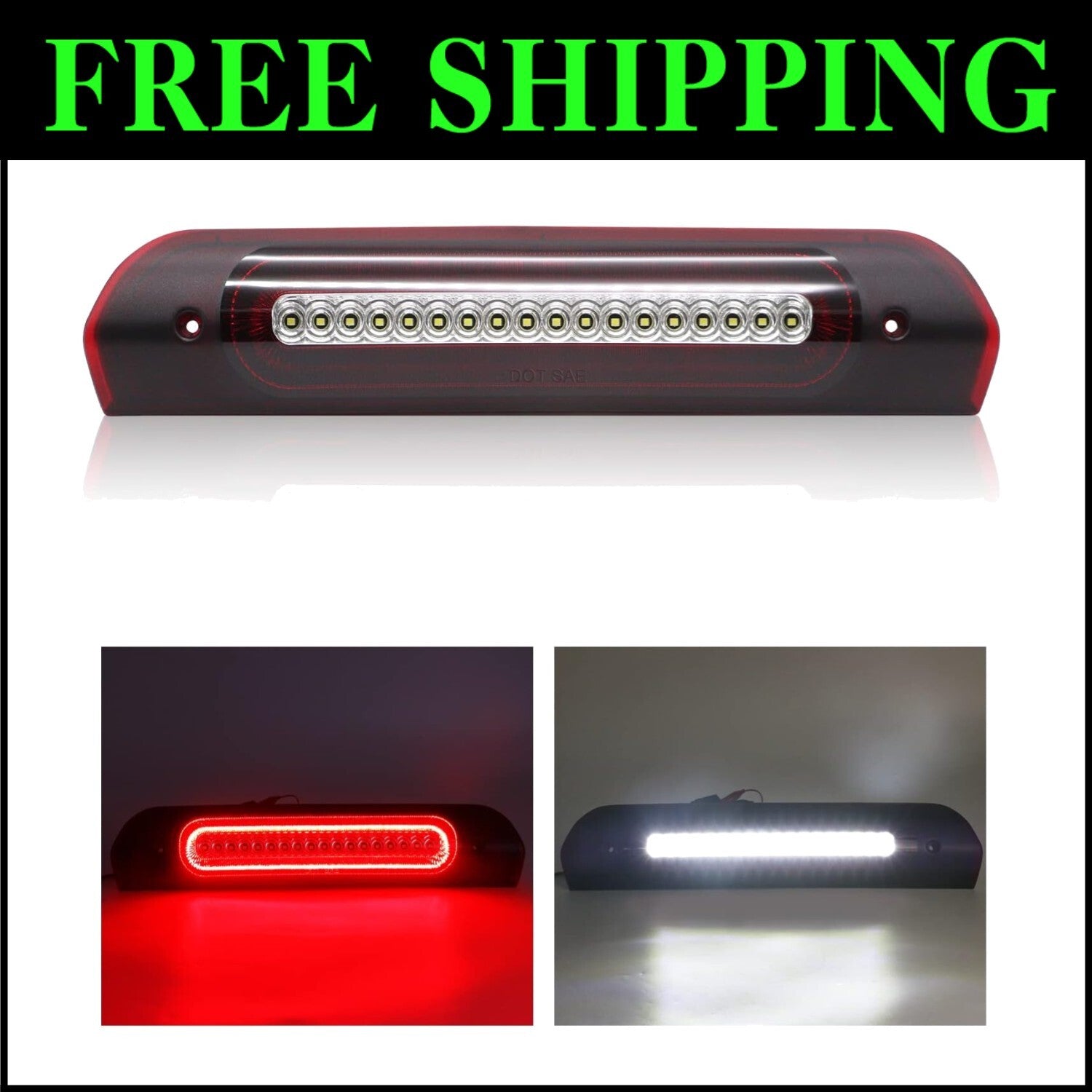 LED Third Brake Light with Strobe Feature for Ram 1500/2500/3500 (2002-2009)