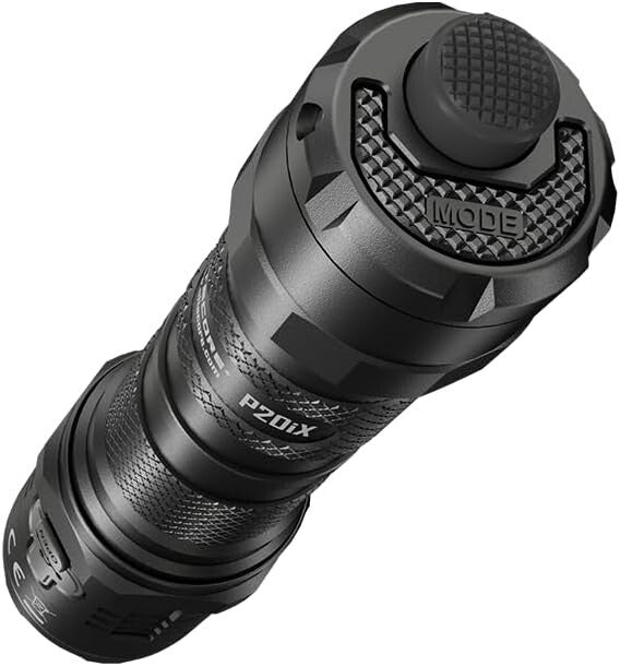 Ultra-Bright 4000 Lumen Tactical Flashlight with LumenTac Organizer Included