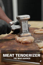 Load image into Gallery viewer, Extra-Large Meat Tenderizer with Dual-Sided Functionality - High-Carbon Steel