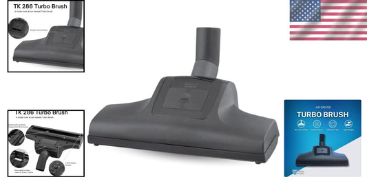 Energy-Efficient Turbo Brush Vacuum Attachment - Quiet, Versatile & Effective