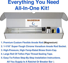 Load image into Gallery viewer, Durable Magnesium Anode Rod with Lifetime Socket for Water Heater Maintenance