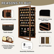 Load image into Gallery viewer, Removable Shelf Coin Display Case - Protects, Organizes &amp; Showcases Collectibles