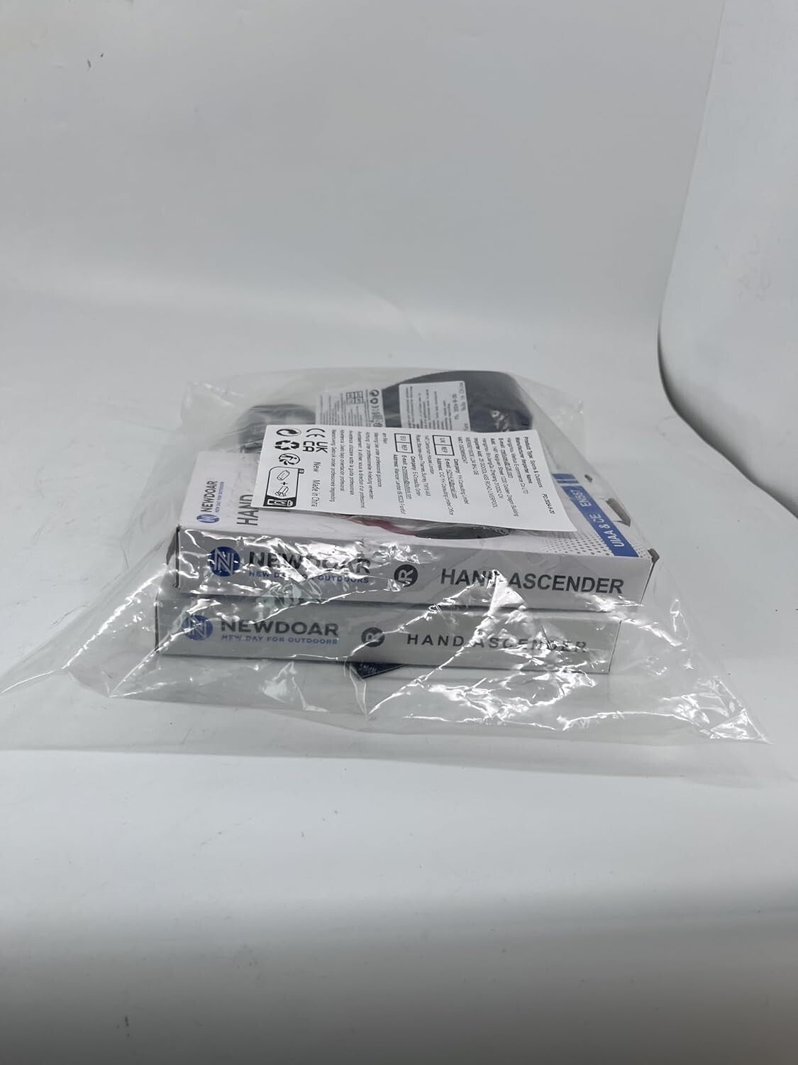 Durable Hand Ascender and Foot Loop Ascender Set - Secure Rope Climbing Aid