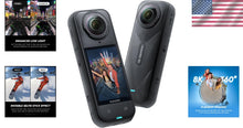 Load image into Gallery viewer, X5 Waterproof 8K 360° Action Camera - Epic Low Light Performance &amp; Stabilization