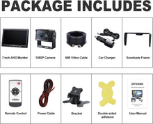 Load image into Gallery viewer, Advanced 1080P Rearview Monitor Kit - Dual Camera Support, DIY Installation