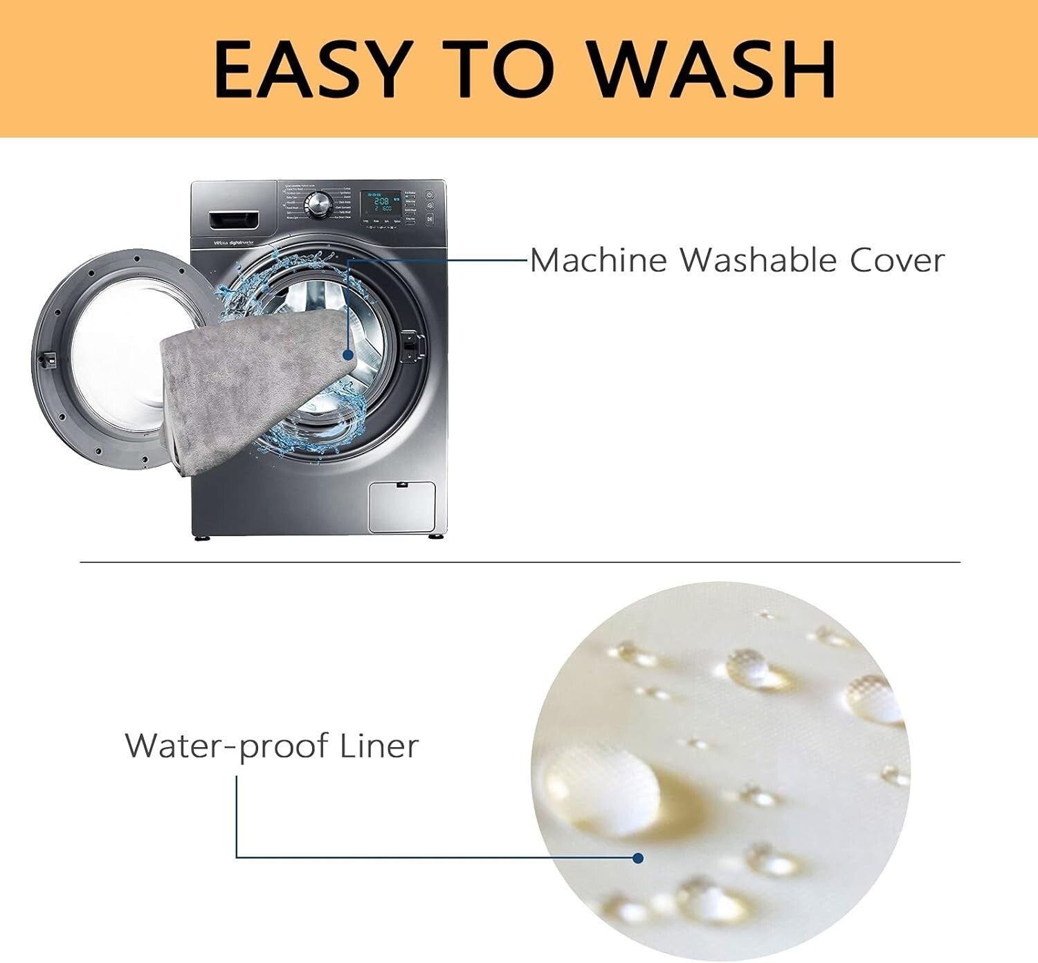 Durable X-Large Dog Bed Mat - Reversible & Waterproof for Year-Round Comfort