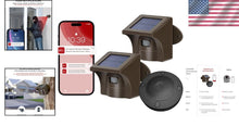 Load image into Gallery viewer, Pro 3 Solar Driveway Alarm with Two Sensors - Secure Your Property Effortlessly