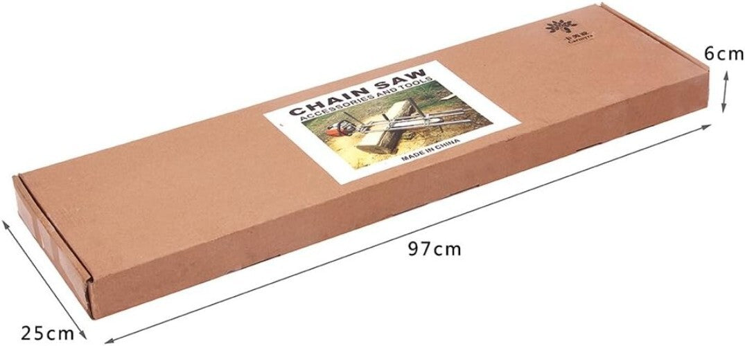 Versatile Chainsaw Mill - Adjustable Heights, 14" to 24" Bar Compatibility