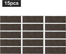 Load image into Gallery viewer, Non-Slip Indoor Stair Runners 28x9in - 15pc Brown Carpet Mats for Kids &amp; Pets