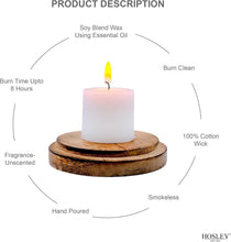 Load image into Gallery viewer, Premium Quality Unscented White Votive Candles - 144 Count for Weddings &amp; Spas