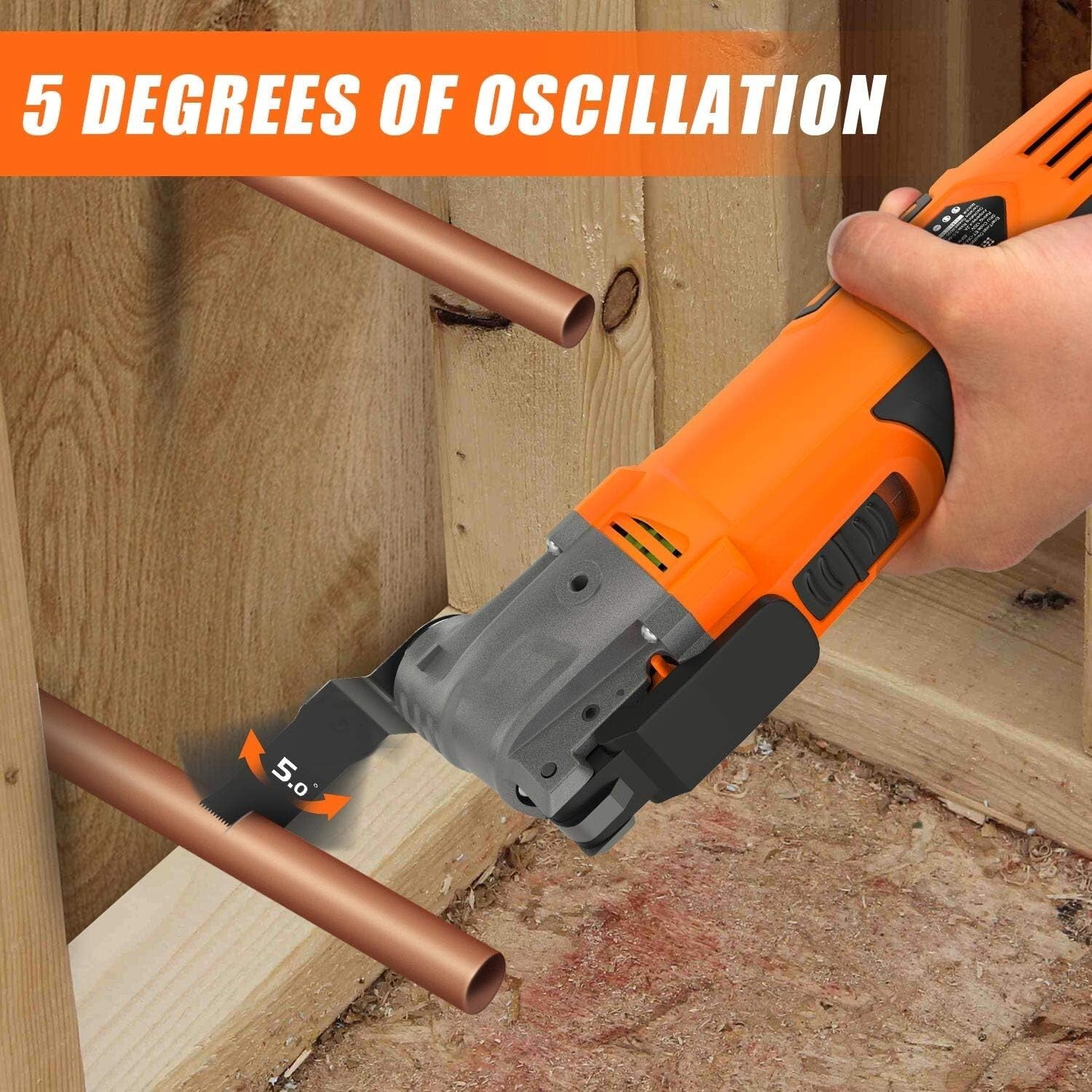 4.2 Amp Oscillating Multitool Kit with 31 Accessories - Ultimate DIY Solution