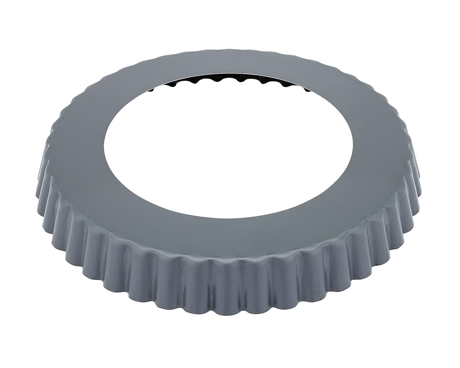 Professional Quality 9.5" Nonstick Tart Pan with Fluted Design - Bourgeat Exopan