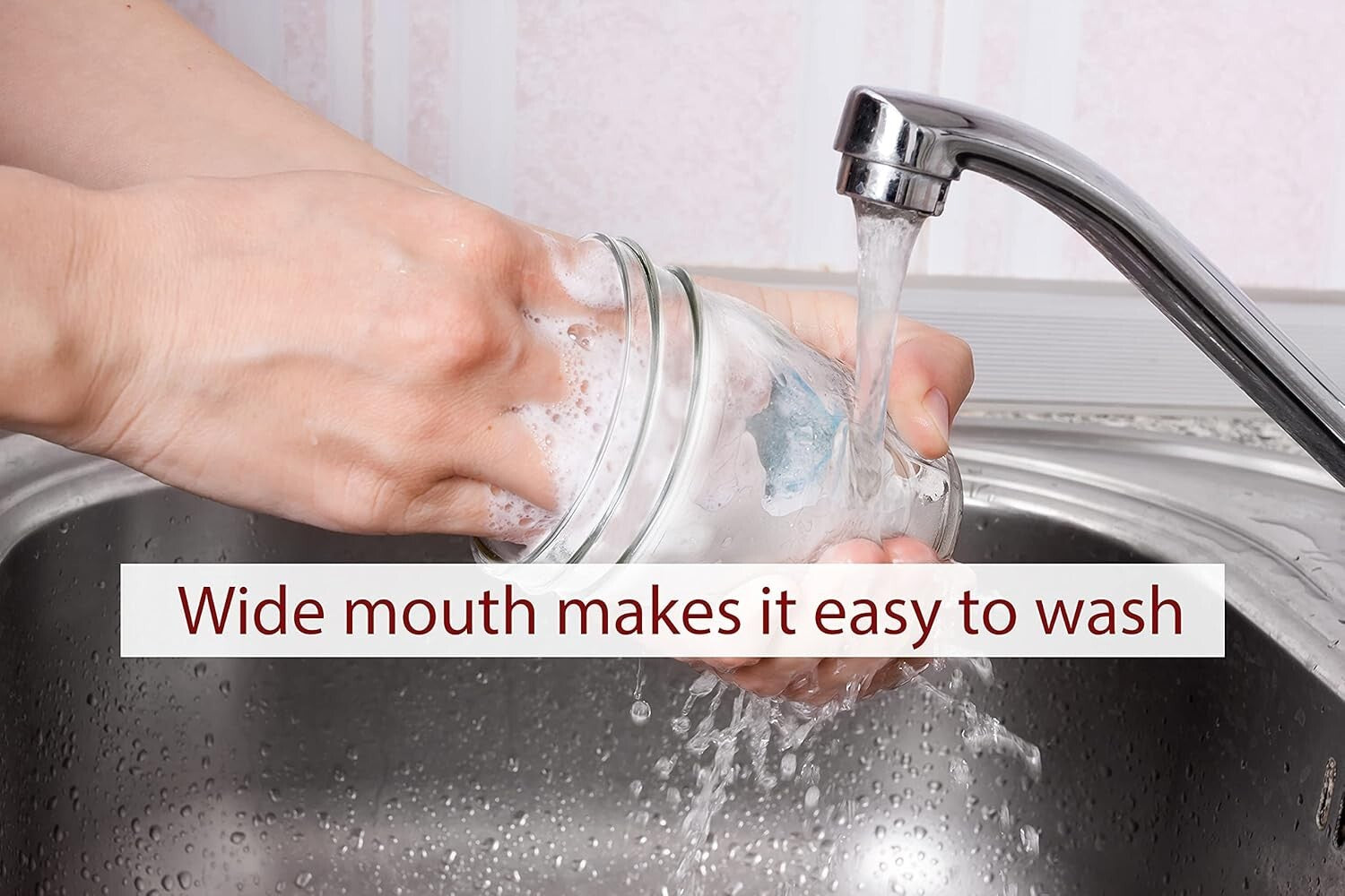 12-Pack Wide Mouth 32 oz Mason Jars - Airtight Seal for Canning & DIY Projects