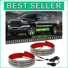 Load image into Gallery viewer, 2PCS 70 Inch LED Emergency Strobe Lights for Trucks - Waterproof &amp; Shockproof
