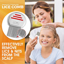 Load image into Gallery viewer, 24 Pack of Professional Stainless Steel Lice Combs - Safe &amp; Effective Removal