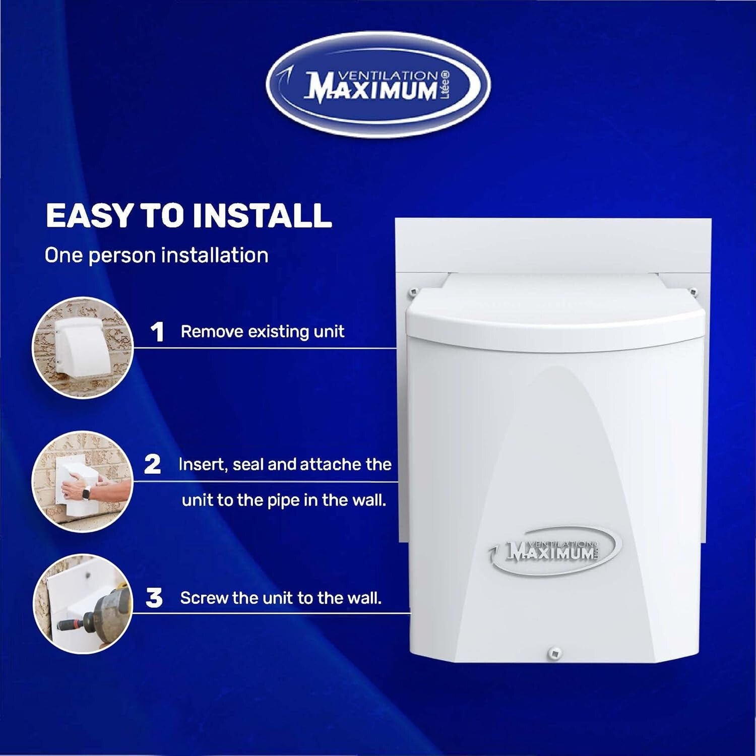 Energy-Saving 4-Inch Wall Dryer Vent Cover with Durable Steel Construction